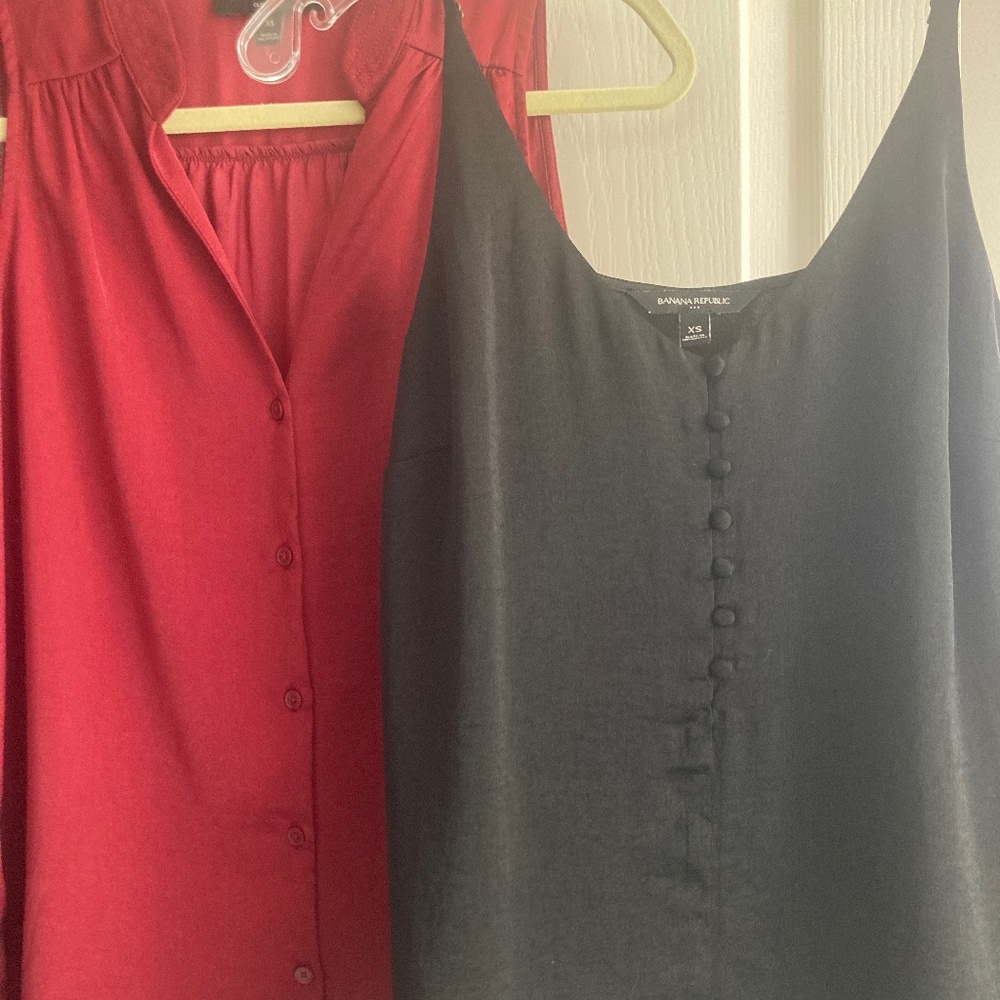 2 tops, silky soft & dressy sexy!